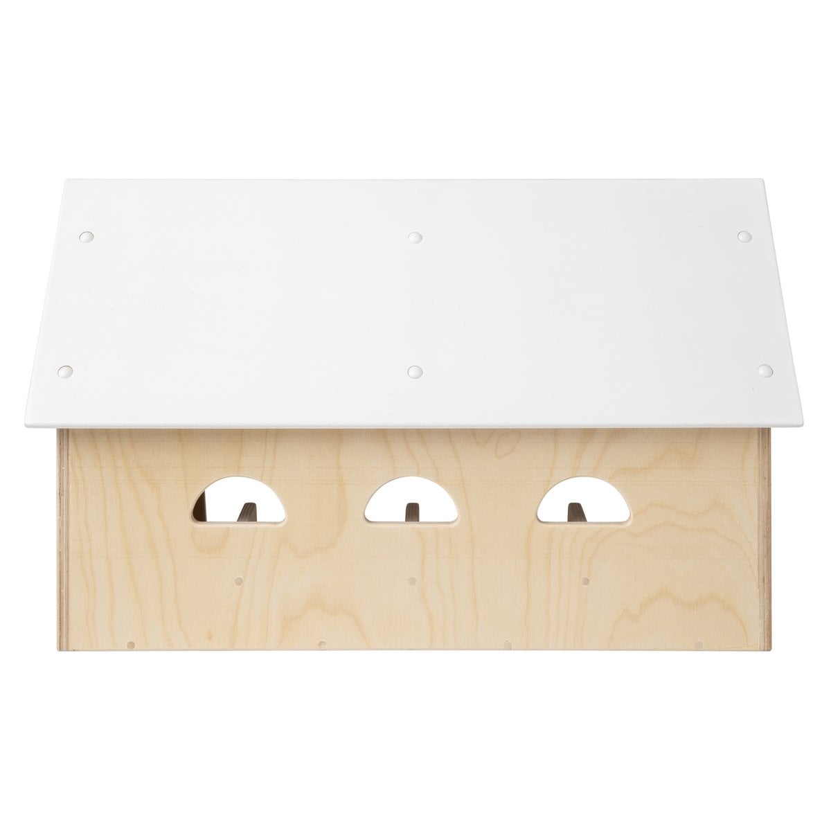 Van Dijk Toys houten speelgoed boerderij groot - Naturel wit (Kinderopvang kwaliteit)