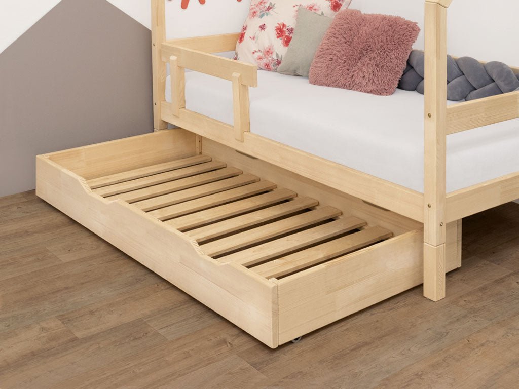 bedlade op wieltjes voor een kinderbed