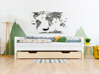 bedlade op wieltjes voor een kinderbed