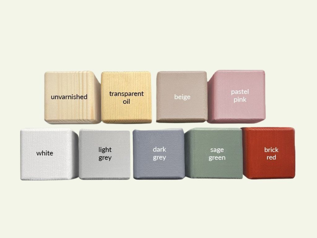 Kleuren Benlemi FENCE laag kinderbed met twee bedranden