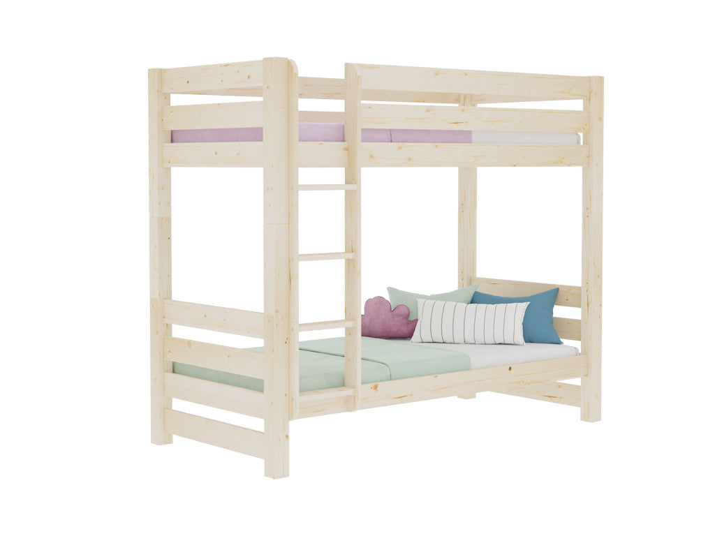 Benlemi stapelbed ATLAS massief houten stapelbed 90x200