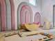 Benlemi Wandpaneel REGENBOOG — gestoffeerd, 100x90 cm