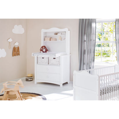 Commode Florentina breed met plankunit – 2-delig