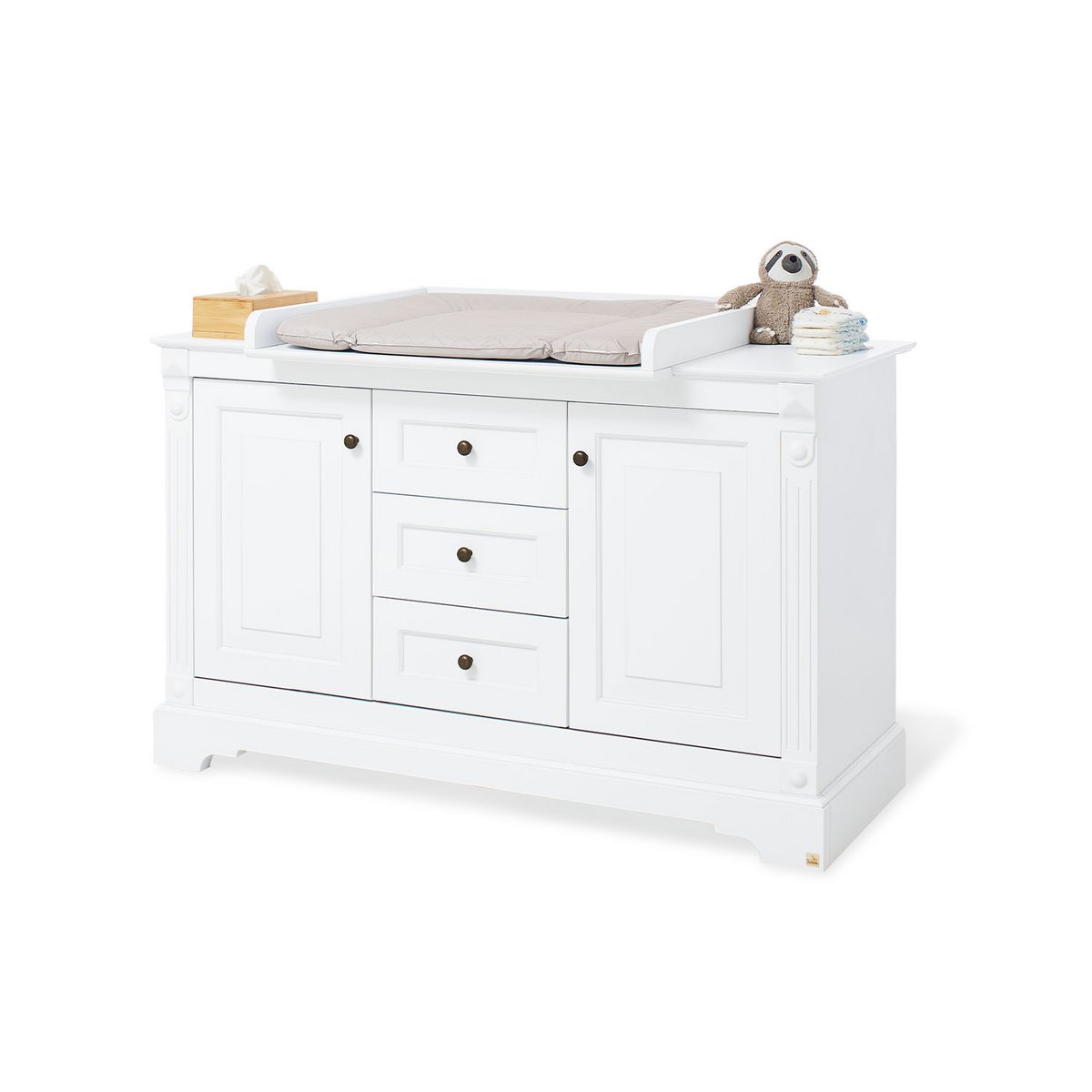 Babykamer Emilia extra breed – 4-delig met grote kledingkast – productbeeld 10