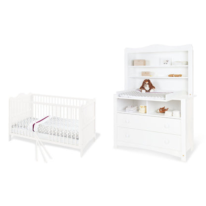 Babykamer Florentina extra breed – 3-delig met plankunit