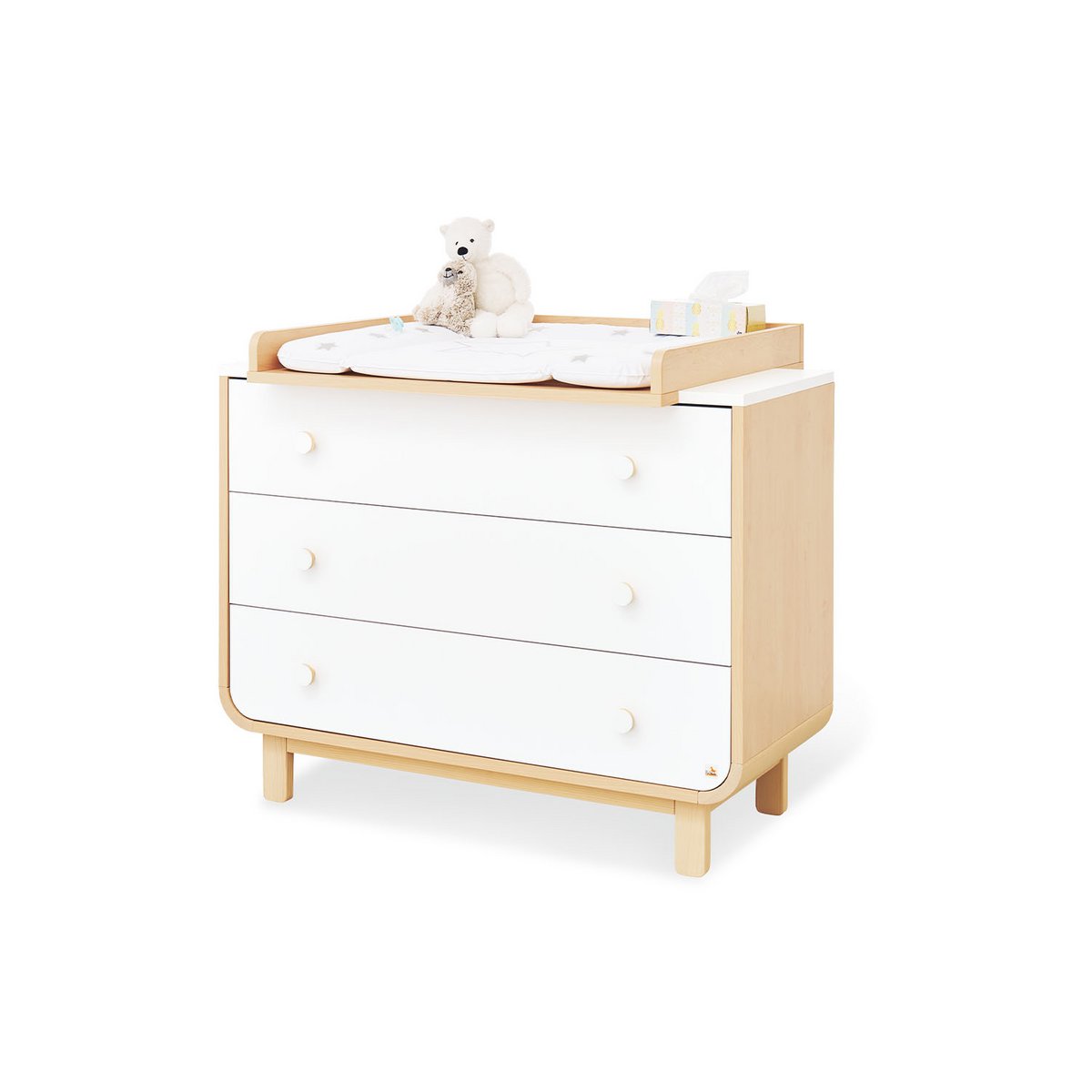 commode voor de babykamer breed model