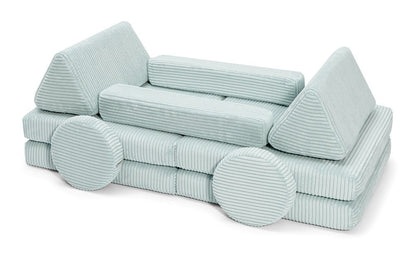 Shappy Play Sofa Pure Corduroy Mini Peppermint
