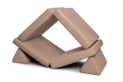 modulaire speelbank voor bouwen en ontspannen van ribstof