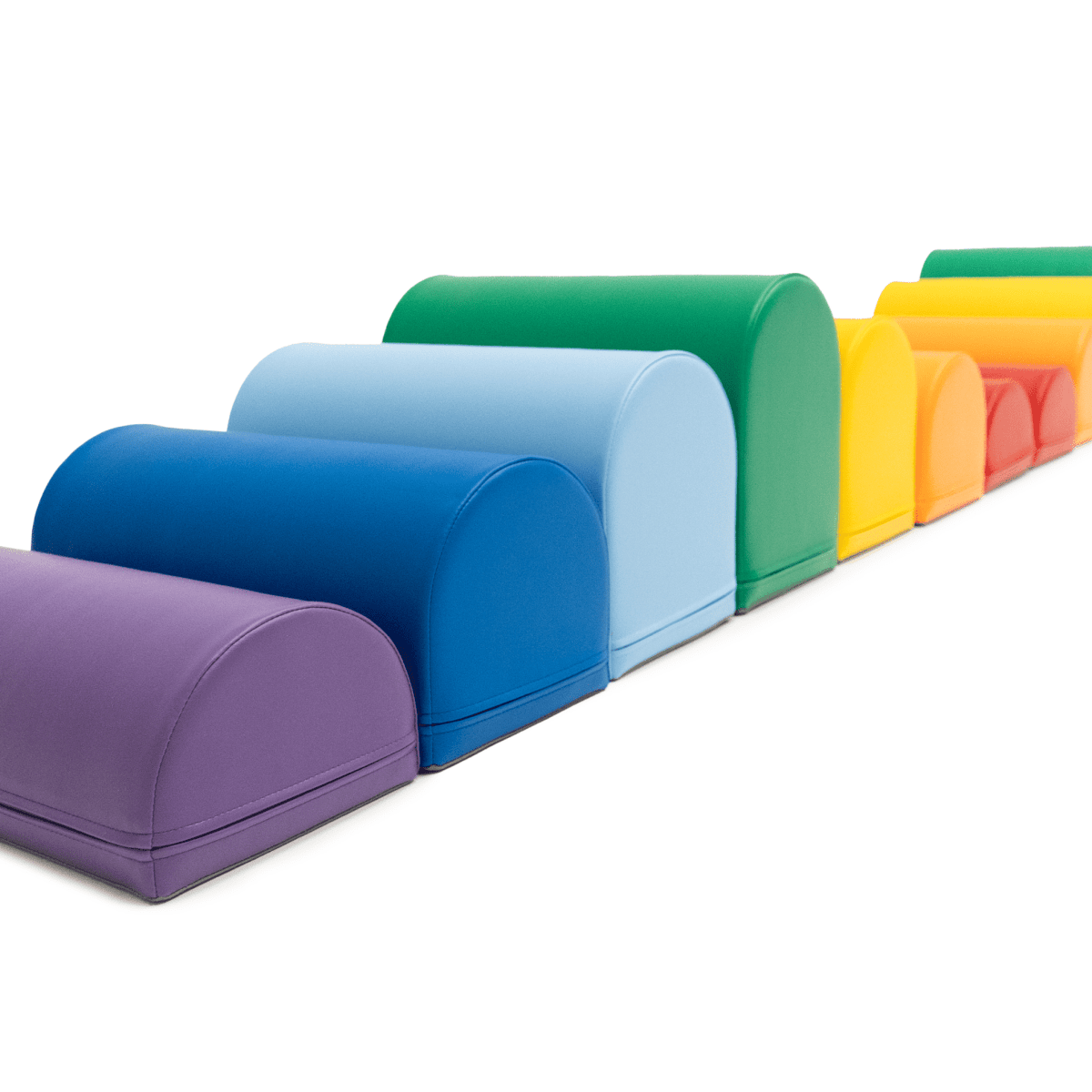 soft play set met modulaire foamblokken voor baby's peuters en kleuters