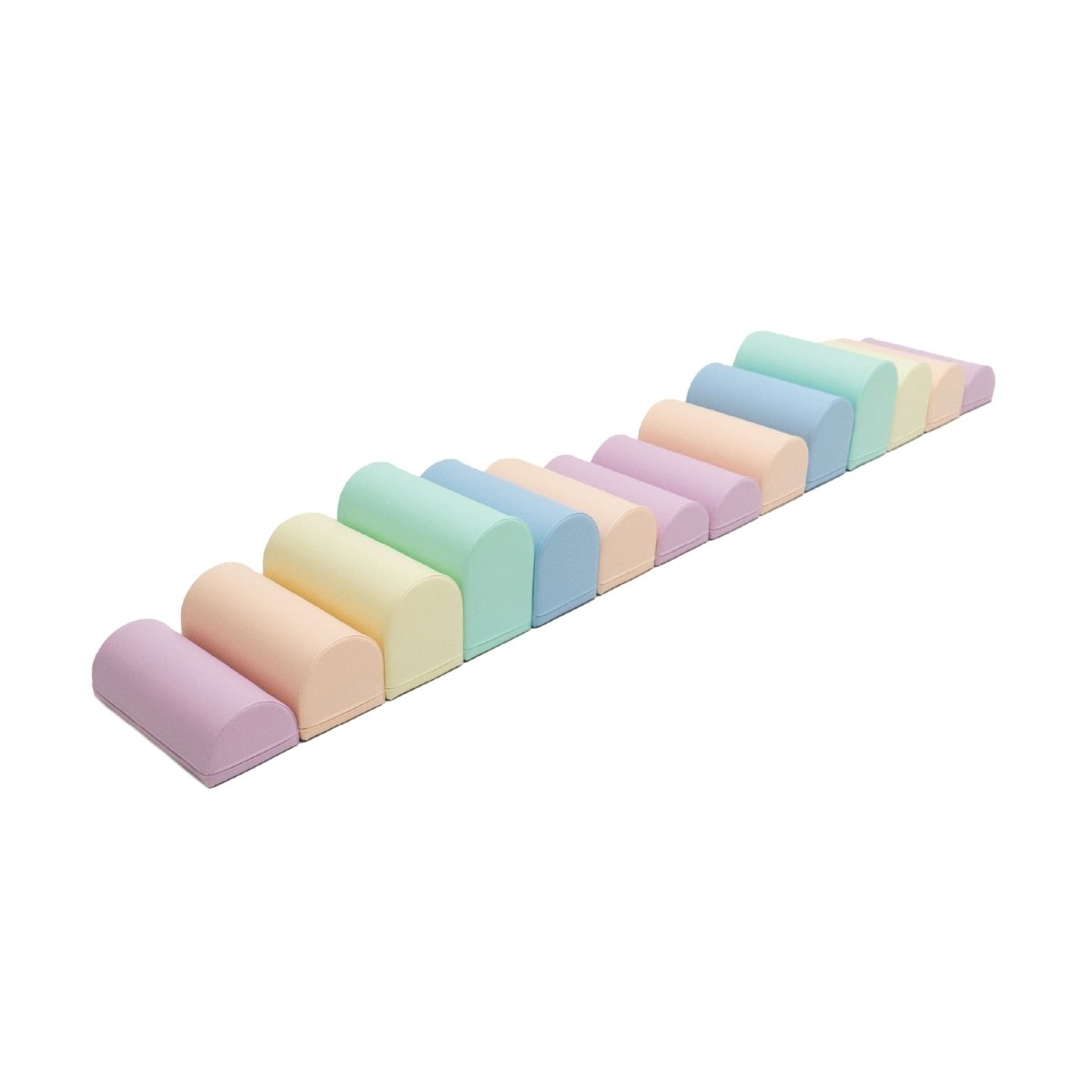 soft play set met modulaire foamblokken voor baby's peuters en kleuters