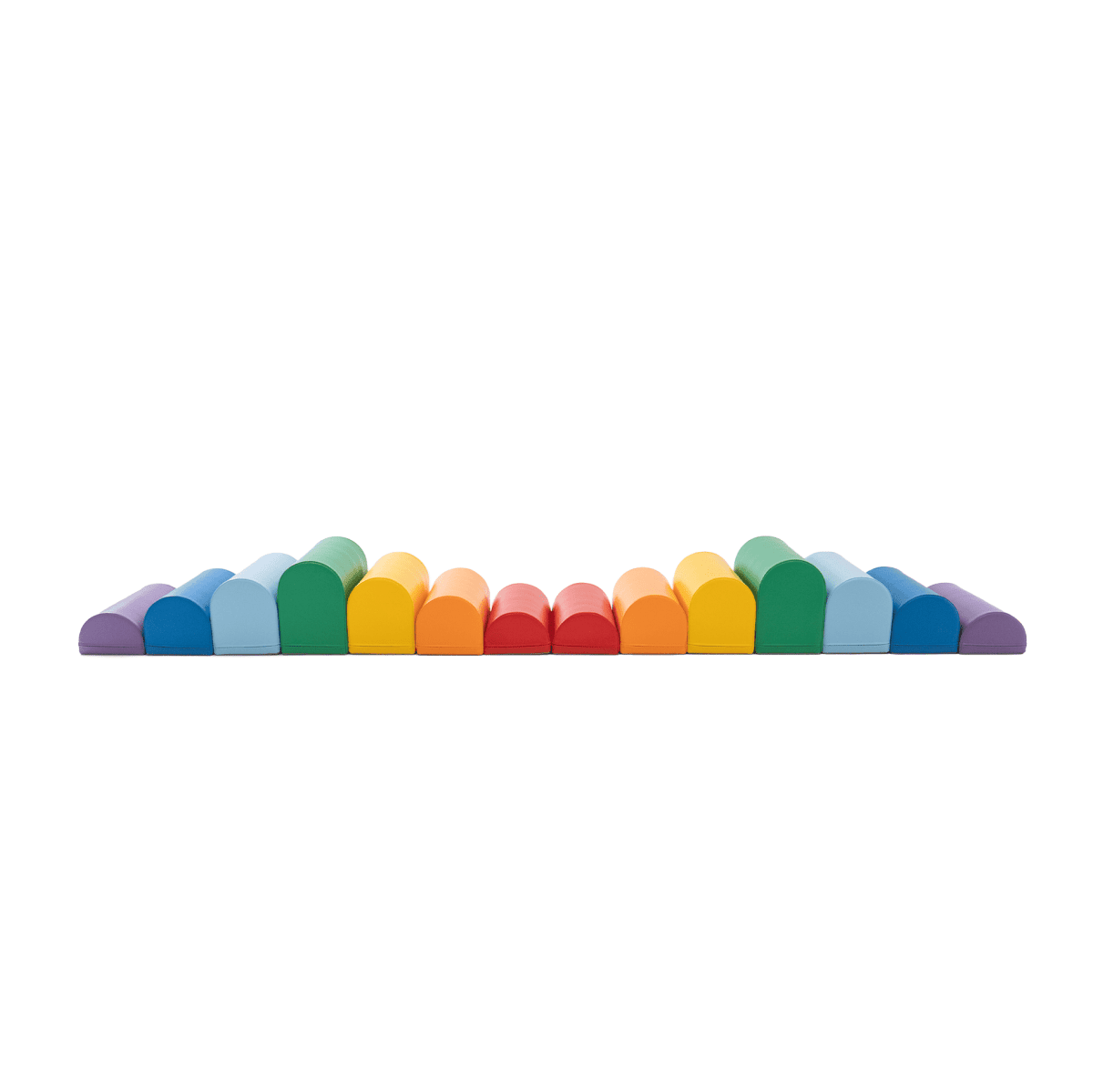 soft play set met modulaire foamblokken voor baby's peuters en kleuters