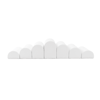 soft play set met modulaire foamblokken voor baby's peuters en kleuters