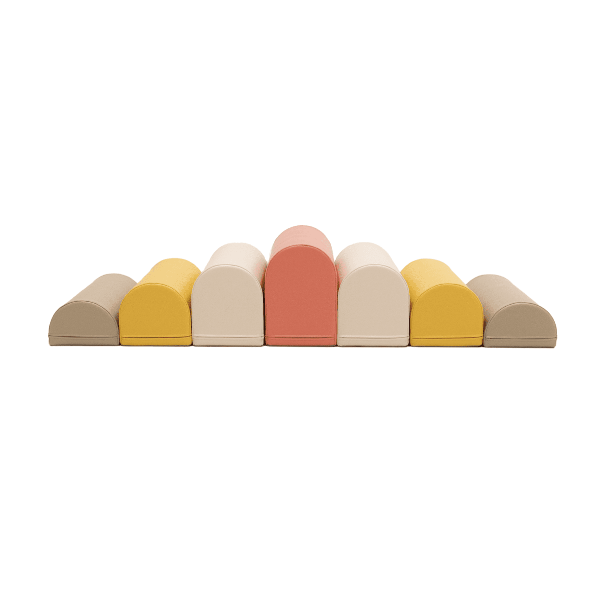 soft play set met modulaire foamblokken voor baby's peuters en kleuters