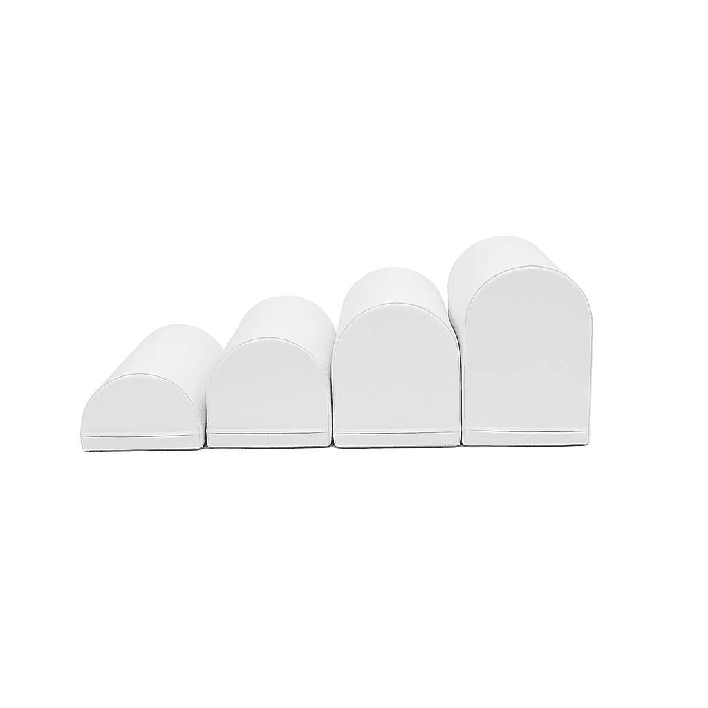 soft play set met modulaire foamblokken voor baby's peuters en kleuters