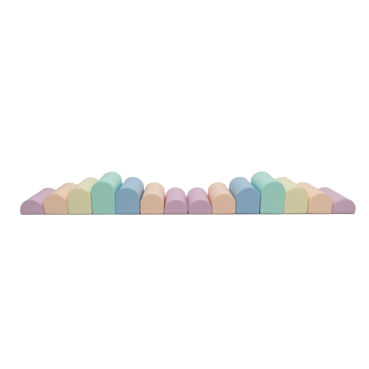 IGLU Motion soft play activiteitenblokken – licht pastel – 14-delig