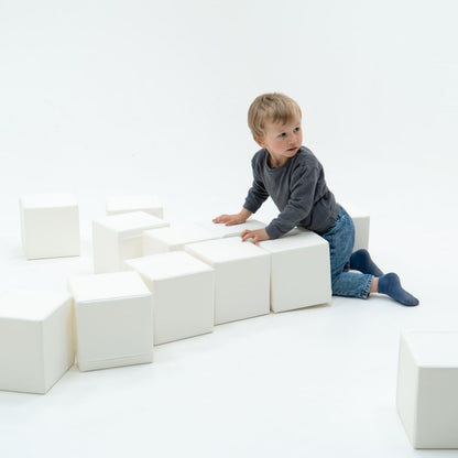 soft play set met zachte bouwblokken voor baby's en peuters tot 3 jaar