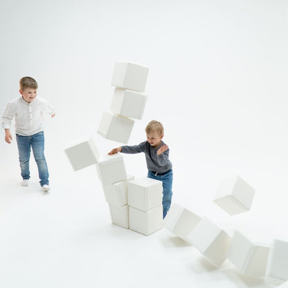soft play set met zachte bouwblokken voor baby's en peuters tot 3 jaar