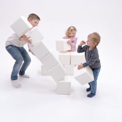 soft play set met zachte bouwblokken voor baby's en peuters tot 3 jaar
