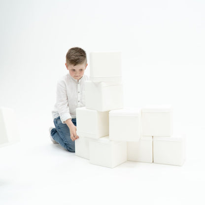soft play set met zachte bouwblokken voor baby's en peuters tot 3 jaar