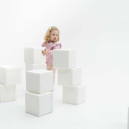 soft play set met zachte bouwblokken voor baby's en peuters tot 3 jaar