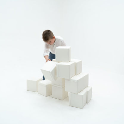 soft play set met zachte bouwblokken voor baby's en peuters tot 3 jaar