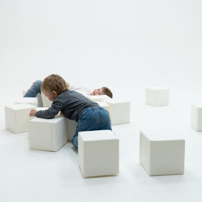 soft play set met zachte bouwblokken voor baby's en peuters tot 3 jaar