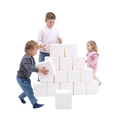 soft play set met zachte bouwblokken voor baby's en peuters tot 3 jaar