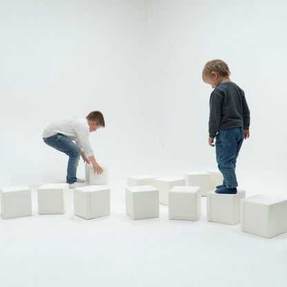 soft play set met zachte bouwblokken voor baby's en peuters tot 3 jaar