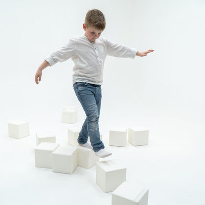 soft play set met zachte bouwblokken voor baby's en peuters tot 3 jaar