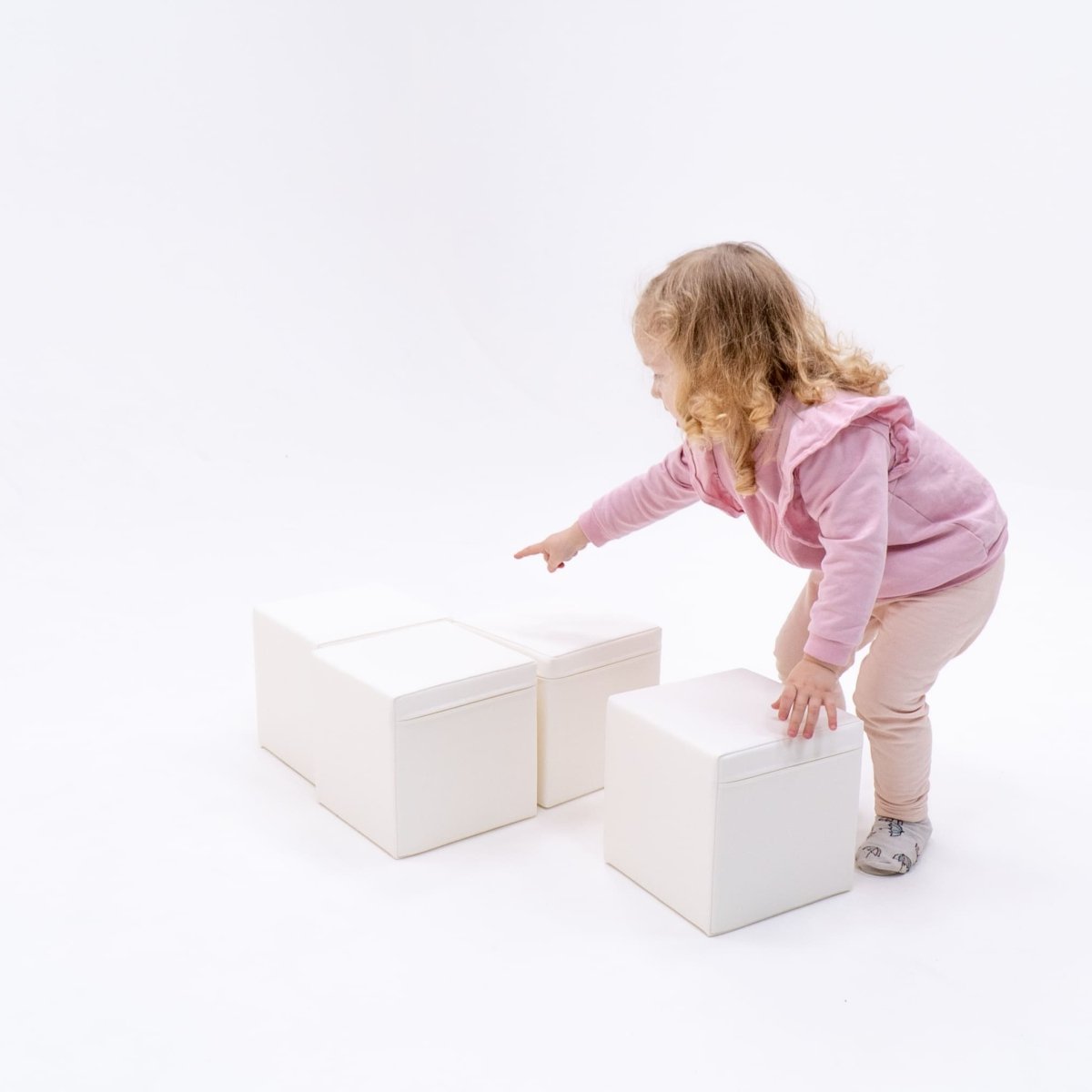 soft play set met zachte bouwblokken voor baby's en peuters tot 3 jaar