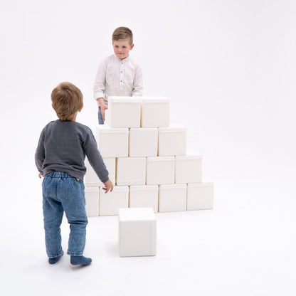 soft play set met zachte bouwblokken voor baby's en peuters tot 3 jaar