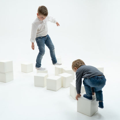 soft play set met zachte bouwblokken voor baby's en peuters tot 3 jaar
