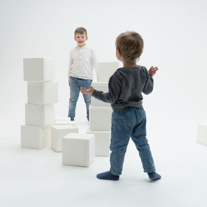 soft play set met zachte bouwblokken voor baby's en peuters tot 3 jaar