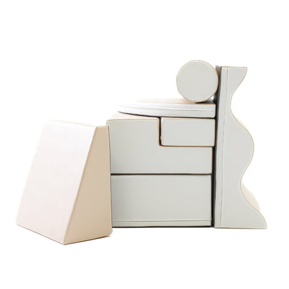 soft play set met modulaire foamblokken voor baby's peuters en kleuters
