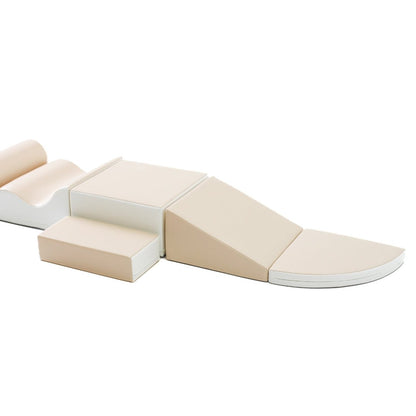 soft play set met modulaire foamblokken voor baby's peuters en kleuters