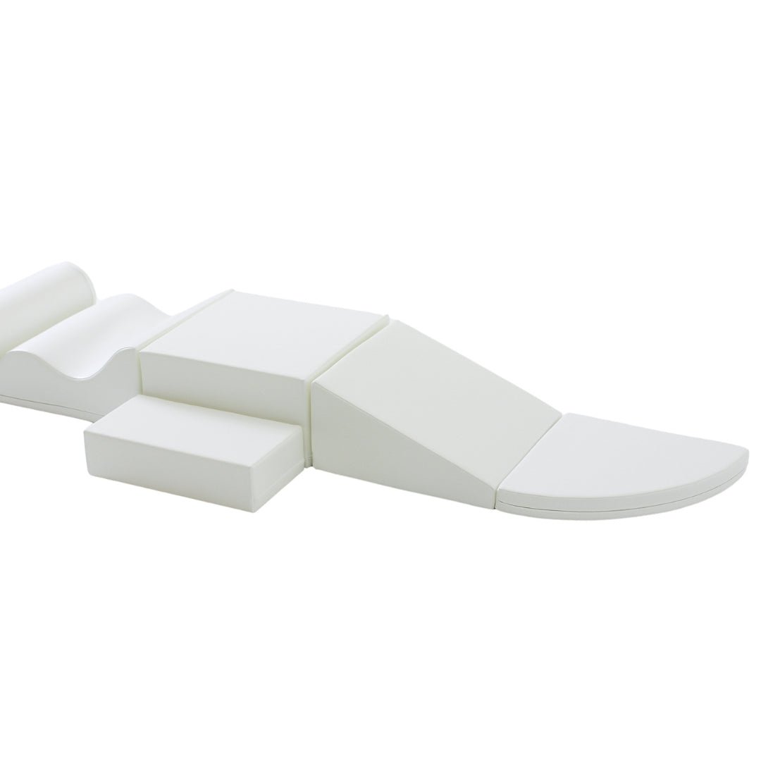 soft play set met modulaire foamblokken voor baby's peuters en kleuters