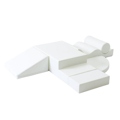 soft play set met modulaire foamblokken voor baby's peuters en kleuters
