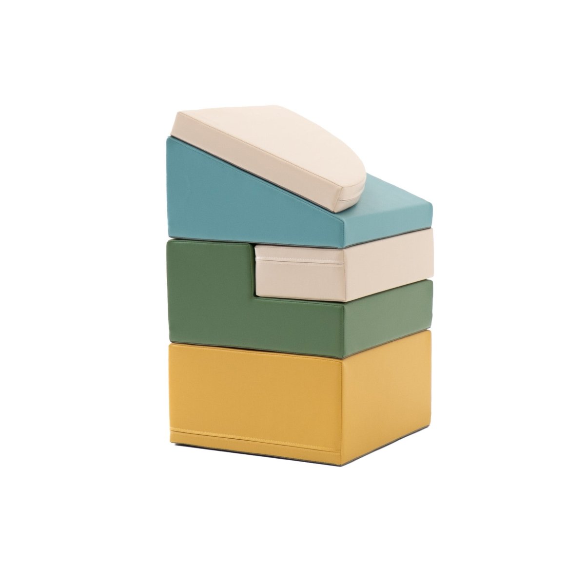 soft play set met zachte bouwblokken voor baby's peuters en kleuters