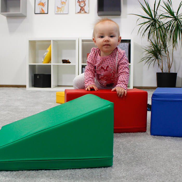 Soft Play foam blokken set - Corner Climber - Climber