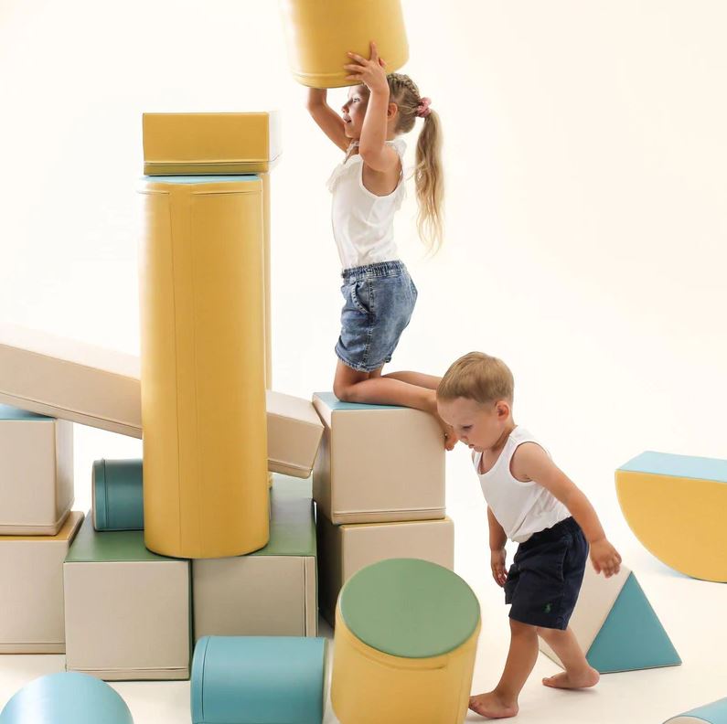 Soft Play kasteel - Fortress foam blokken - 