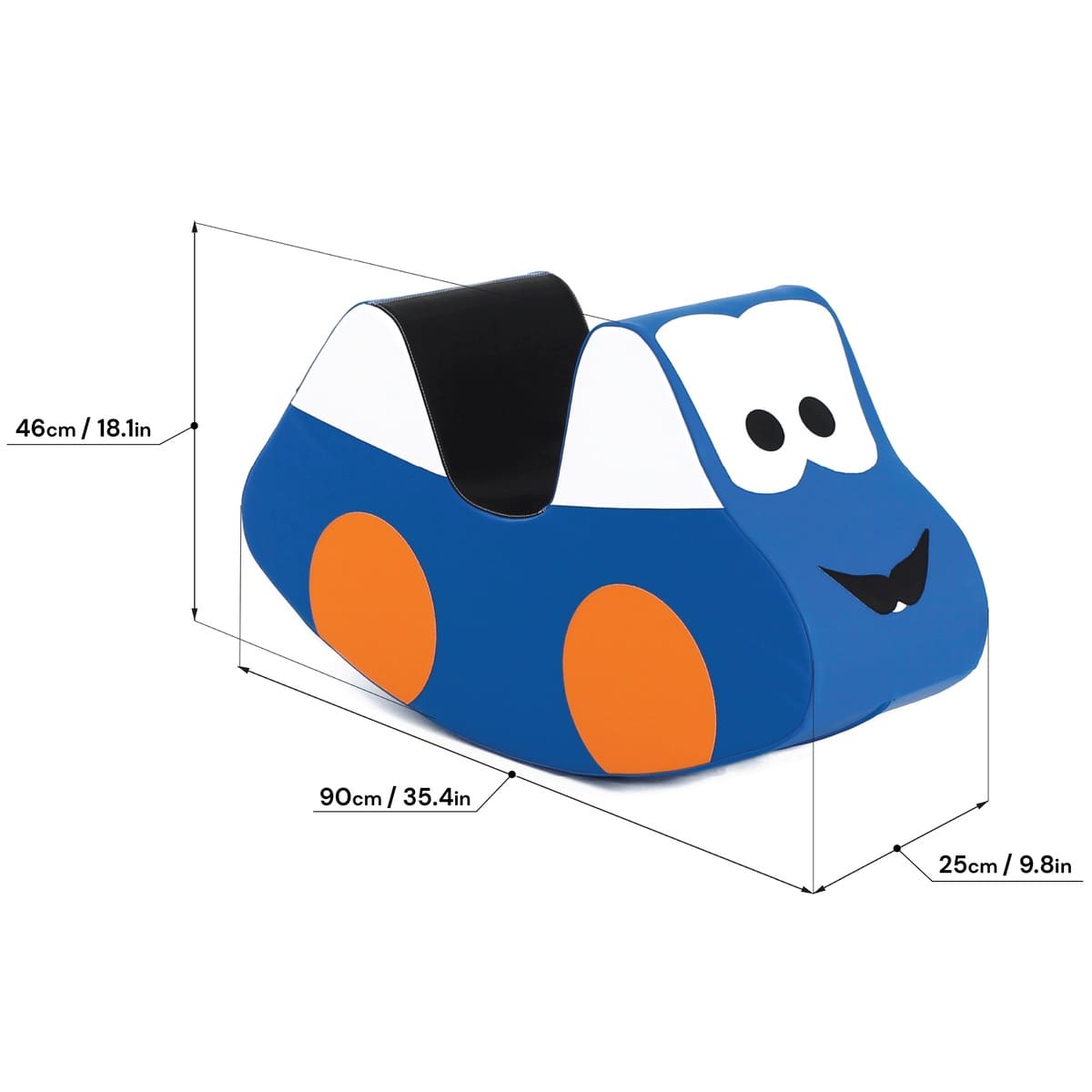 Soft Play Ride On Toy - Car - Rockers