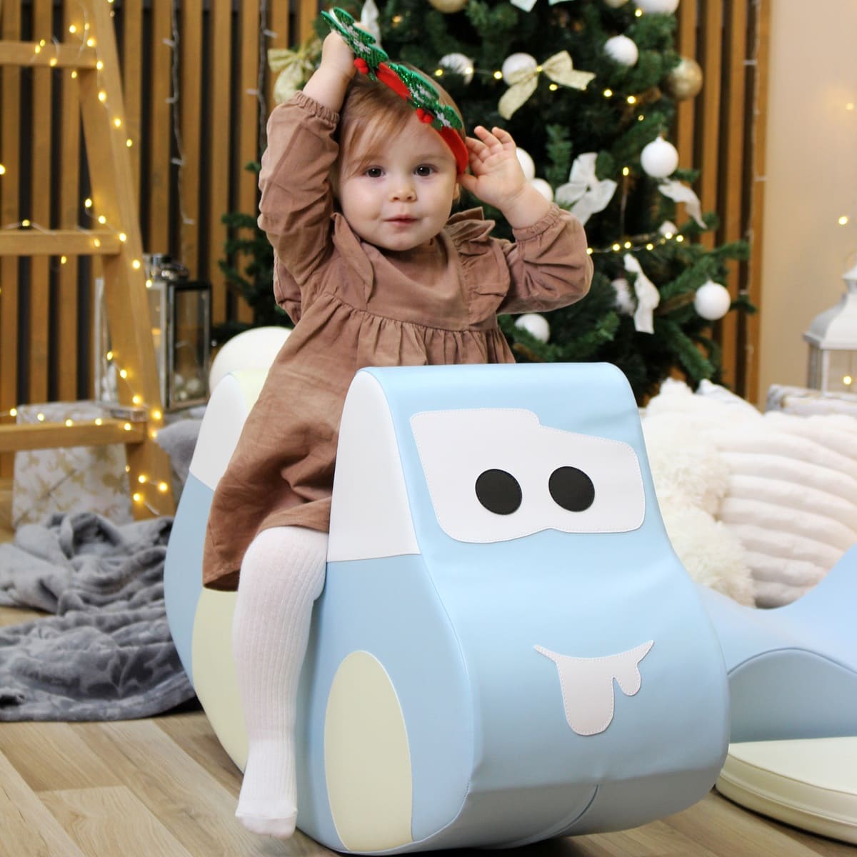 Soft Play Ride On Toy - Car - Rockers