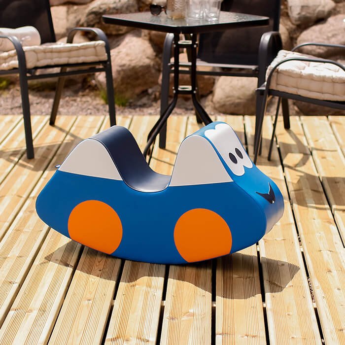 Soft Play Ride On Toy - Car - Rockers