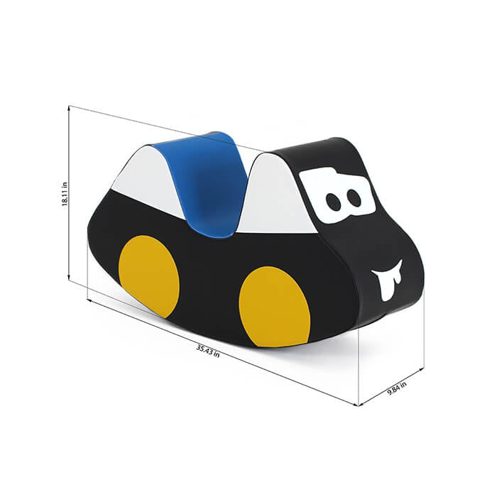 IGLU Soft Play Car zachte schommelauto