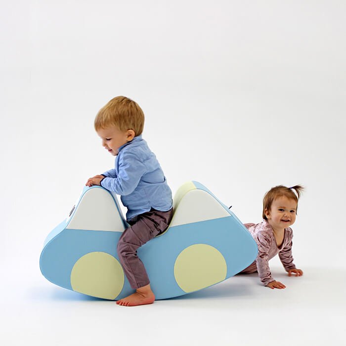 Soft Play Ride On Toy - Car - Rockers