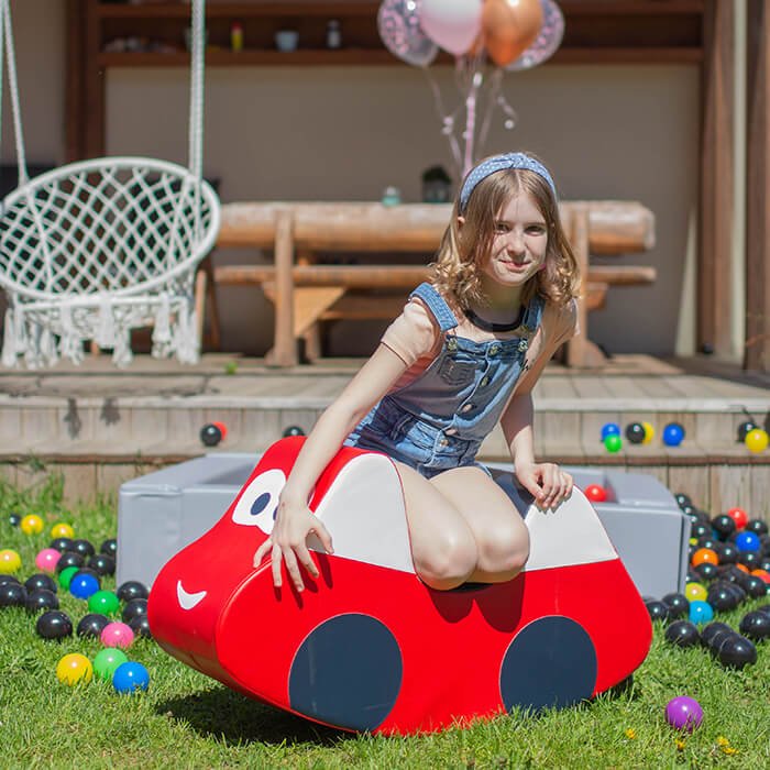Soft Play Ride On Toy - Car - Rockers