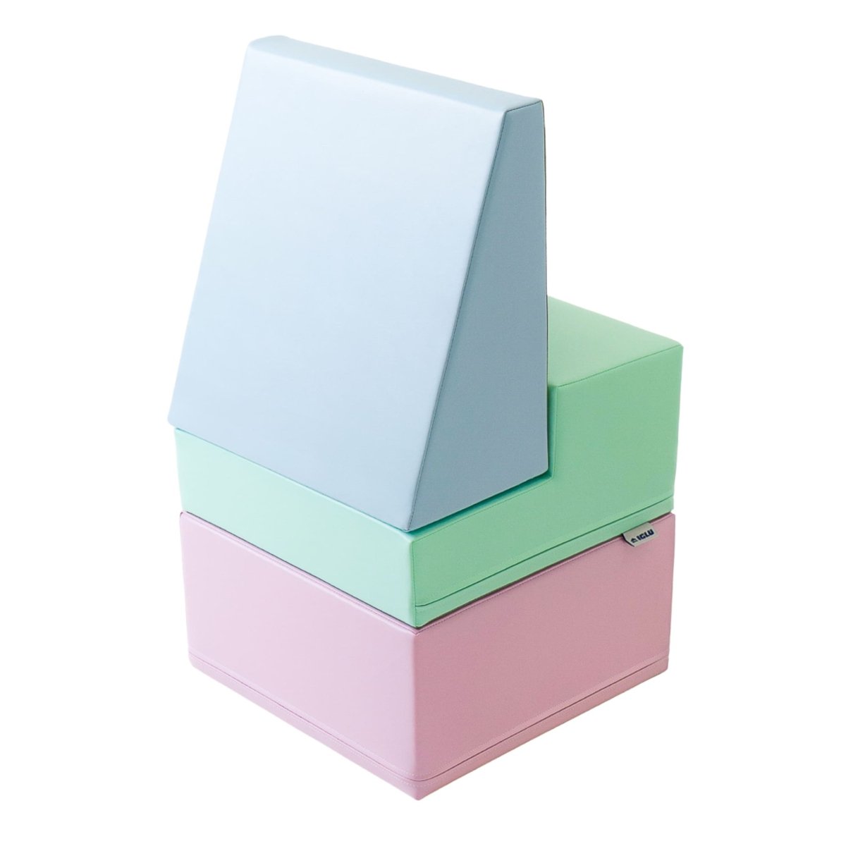 soft play set met modulaire foamblokken voor baby's peuters en kleuters
