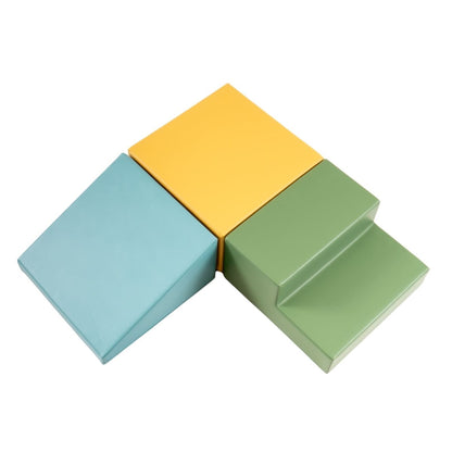soft play set met modulaire foamblokken voor baby's peuters en kleuters