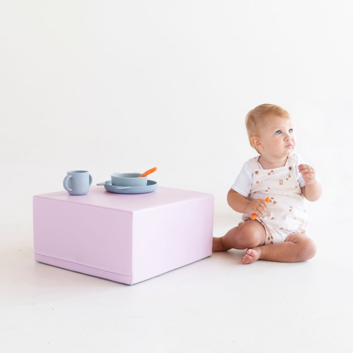 soft play set met modulaire foamblokken voor baby's peuters en kleuters