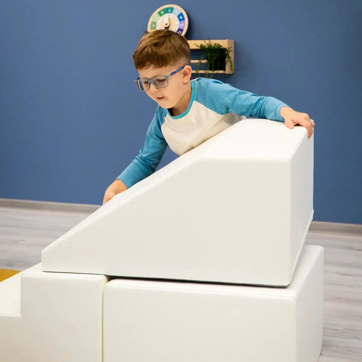 Soft Play Set - Tunnel foam speelset - Step & Slide